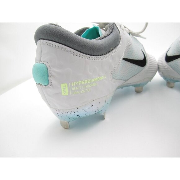 New Women Nike Hyper Diamond Elite 4 Softball Metal Cleats Sz 8.5 US (S147) - Picture 6 of 8